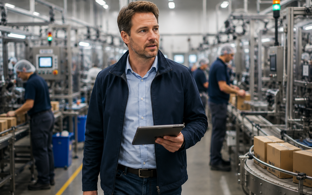 Dag van een productiemanager